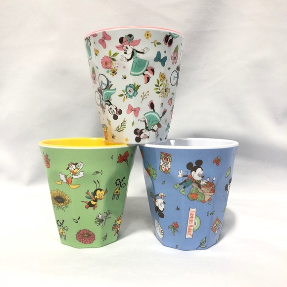 Disney Other - Disney Parks Epcot Flower & Garden 2020 Plastic Prize Cup Set of 3 - NEW